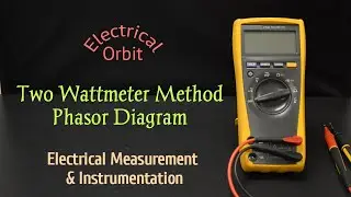 Two Wattmeter Method Phasor Diagram l 3 Phase Power Measurement