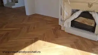 Parchetar Timisoara montaj parchet herringbone