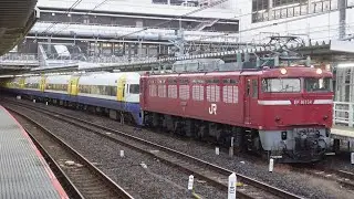 EF81-134+255系Be-04編成 秋田入場配給(廃車回送) 大宮駅発車