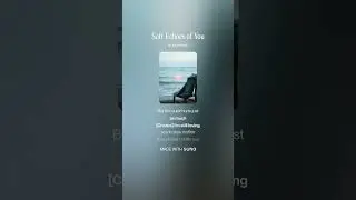 Soft Echoes of You(Official Lyric Video) / AI Female Vocal Ballad癒やし、心地よい、AI音楽