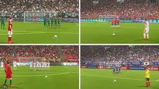 PES 2018 Remake Of All World Cup Free Kick Goals Group Stage ''Matchday 1 of 3''