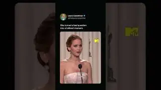 She turned a bad question into a brilliant moment