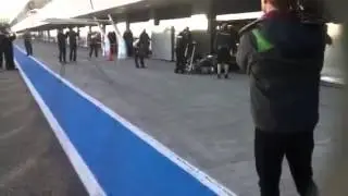 F1 2014 Test Jerez Mercedes Sound