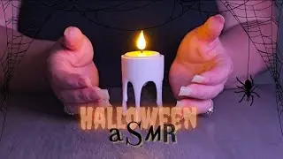 Lofi Asmr Natural Nail Tapping and Scratching on Halloween decor.