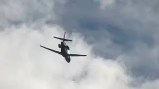 Dassault Falcon 900LX Flying over my house heading to Teterboro.