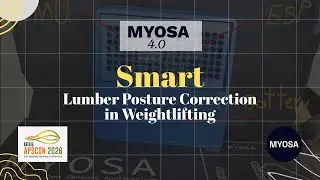 Dual-IMU Smart Trainer for Lumbar Posture Correction in Weightlifting | MYOSA 4.0 @IEEE APSCON 2026