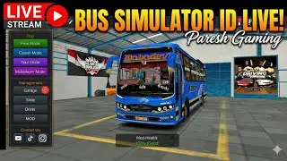 Bus simulator indonesia |  Mahadev bus mod game play / Prajapati gamers