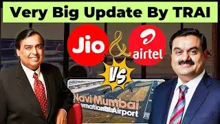 Jio & Airtel Request Heard by TRAI, Adani's Airport to be Investigated #jio #airtel #adaniairport 