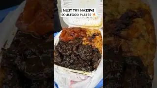 Must try delicious Soul food plates in Harlem 🔥 #food #soulfood #nycfood