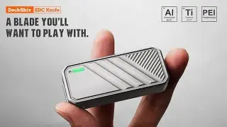 DeckShiv &mdash; A Magnetic Fidget Slider Utility Knife