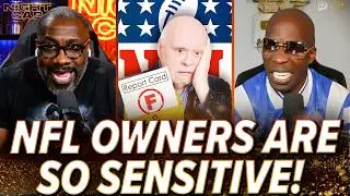 Unc & Ocho FURIOUS at sensitive NFL Owners SCARED of player Report Cards! | Nightcap
