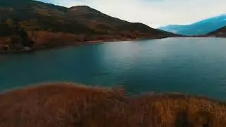 Fpv cinematic shots @ Doksa lake, Feneos