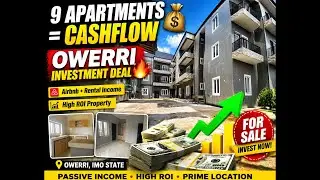 Smart Investment Alert! 💰 Newly Built 9-Apartment Complex in Owerri | High Rental & Airbnb ROI
