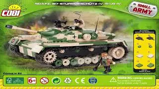 Cobi Instructions | Small Army / WW2 | 2482 | Sd.Kfz.167 Sturmgesch&uuml;tz IV