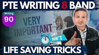 5 Life Saving Tips & Tricks for PTE Writing 8 Band | Edutrainex PTE