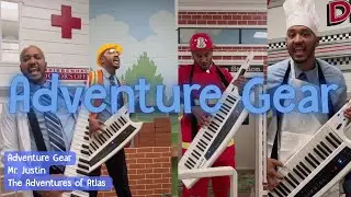 Adventure Gear | Music Video | Sing with Mr. Justin | The Adventures of Atlas 🌎