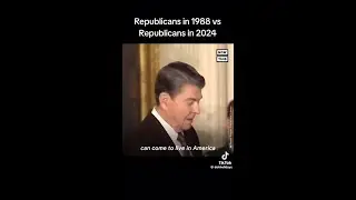Reagan GOP versus MAGA GOP