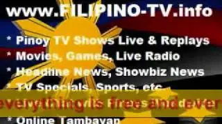 PINOY SHOWS ONLINE   FULL TV EPISODES AND FREE MOVIES