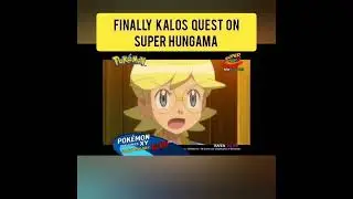Pokemon XY Kalos Quest new promo on Super Hungama||#pokemon #XY #shorts ||