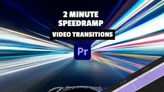 Create SPEED RAMP transitions in Premiere Pro! [2024]