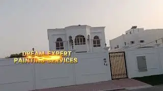 Villa out side painting change the colour 