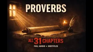 Fall Asleep to Proverbs | Full Audio Bible (Peaceful, Soothing Voice) | Wisdom for Deep Sleep