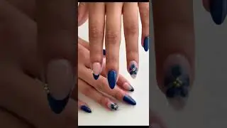idee nails blue