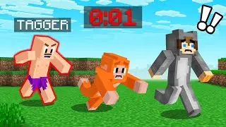 Playing EXTREME TAG With my Friends in Minecraft