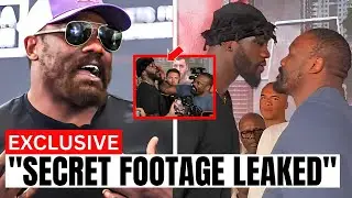 Derek Chisora SLAPS Deontay Wilder! 😱 Absolute CHAOS at First Face Off!