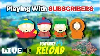 Fortnite Reload - Playing With Viewers | Road To 50k Subs #fortnite #viral #fyp #live #livestream