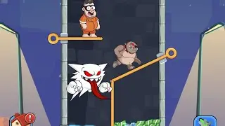 Prison Pin Rescue - All Levels Gameplay Pull Him Out ( Levels 4941 - 4986 )