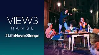 Wiko View3 range. Life never sleeps. 30s.