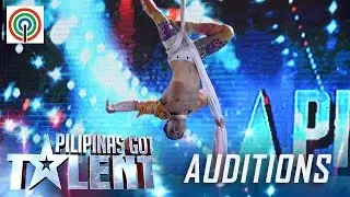 Pilipinas Got Talent Season 5 Auditions: Louie Lorenzo - Solo Male Aerialist