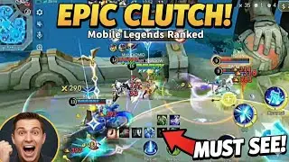 The Ultimate Epic Clutch! 😱 1v5 Ranked Comeback | Mobile Legends