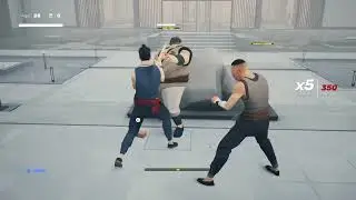 SIFU fat man falls down a stair