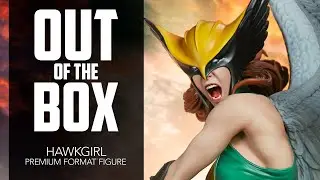 Hawkgirl Premium Format Figure by Sideshow Collectibles | Out of the Box