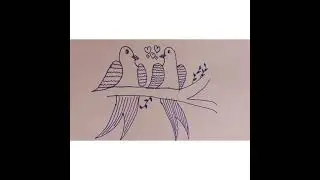 #2021#birdsdrawing#lovebirds How to turn 2021 in to love birds|how to draw love birds easily