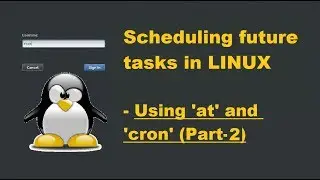 Scheduling future tasks in Linux -Part 2 | 'Cron' jobs |  RHEL7/CentOS 7
