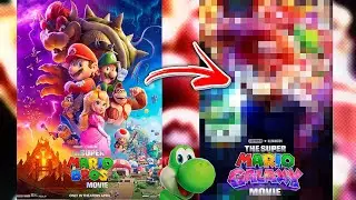 Making A Custom Mario Galaxy Movie Poster!!!!! (It looks official!) #3