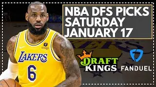 NBA DFS LIVE PRE-LOCK Q&A: SATURDAY JANUARY 17th FanDuel & DraftKings Lineup Advice