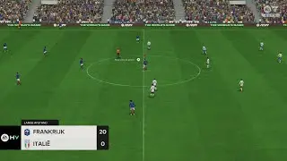 EA FC 24 | Frankrijk (alt. 1) - Italië (alt. 1) (Vdi) ('Lange Afstand') (NL) (2de helft)