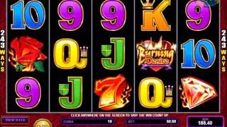 Burning Desire - Slot Machine Gameplay