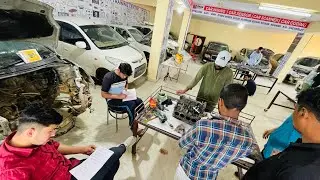 6 MONTHS CAR MECHANIC TRAINING // MARUTI to MERCEDES ENGINES // SENSORS // WIRING // SCANNING // A.C