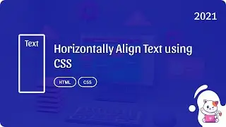 How to Horizontally align text using only CSS