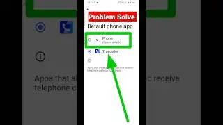 Set Phone as Default problem solution| How to fix set as default problem | Set As Default (2025)