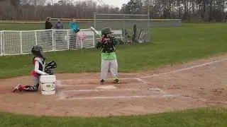 Ducky playing Softball for the first time (My Daughter)