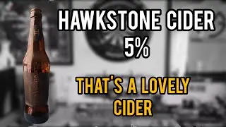 Hawkstone cider 5% - Cotswold brewing company - review No. 1406