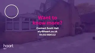 Virtual Viewing of Padnal Bank, Prickwillow, 3 bedroom Detached-House For Sale from haart