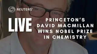 LIVE: Princeton University scientist David MacMillan speaks after winning Nobel Prize in Chemistry