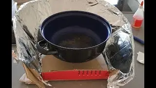 Make your own simple parabolic solar cooker